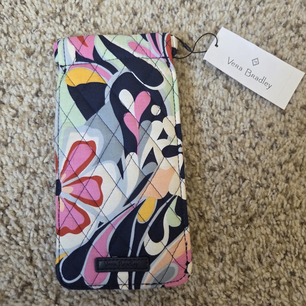 NWT Vera Bradley Sunglass Sleeve In Mod Paialey